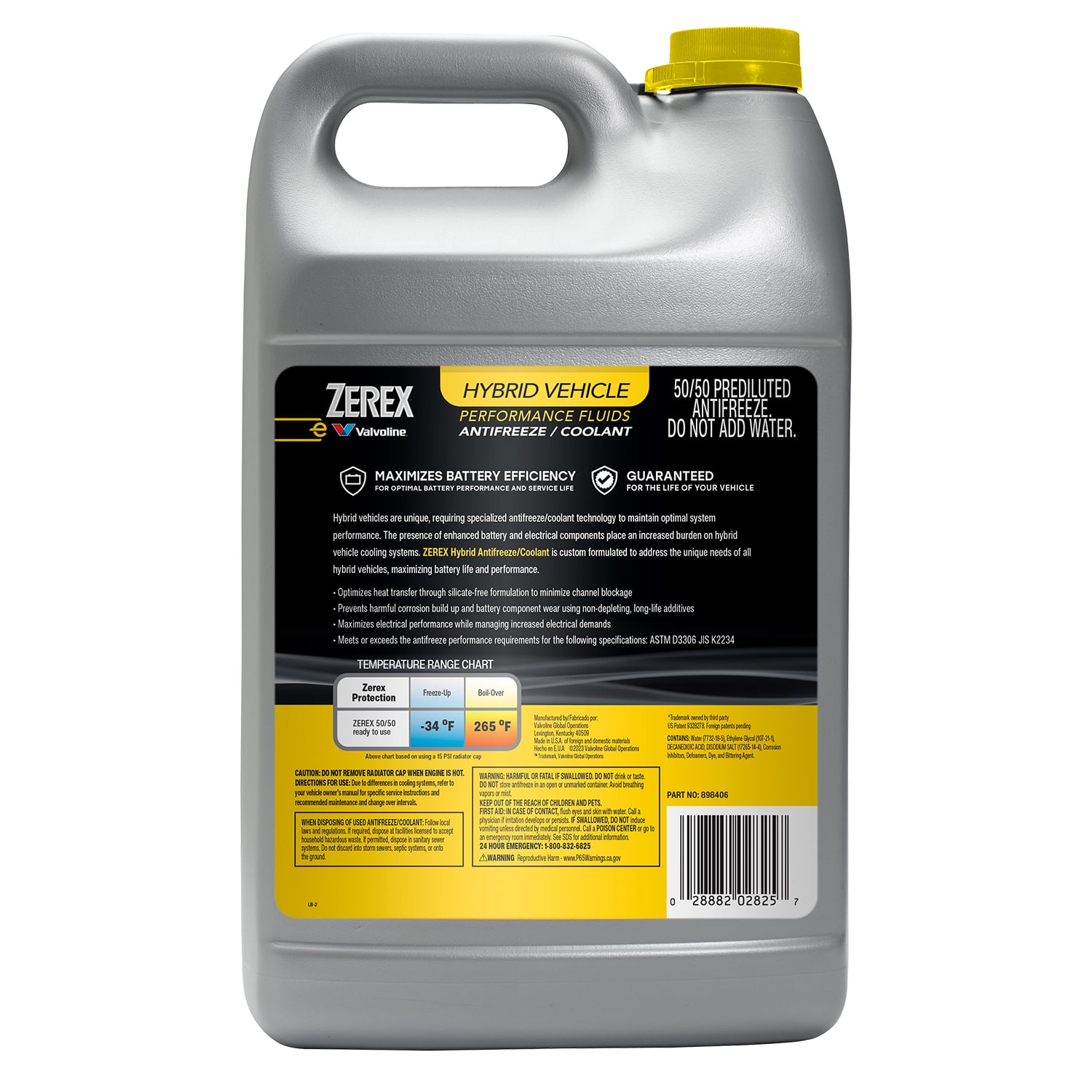 Fabu様 Zerex™ Hybrid Vehicle Ready-to-Use Antifreeze/Coolant - Valvoline